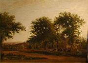 Samuel Lancaster Gerry A Rural Homestead near Boston oil painting artist